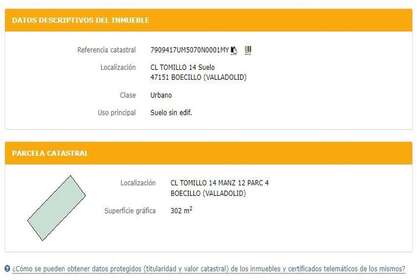 Grund til salg i Boecillo, Valladolid. 