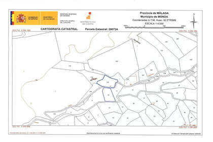 Plot for sale in Monda, Málaga. 