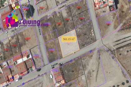Residential land for sale in Huércal-Overa, Almería. 