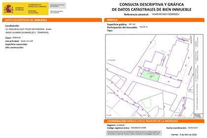 Urban plot for sale in Santa Cruz de Tenerife, Tenerife. 