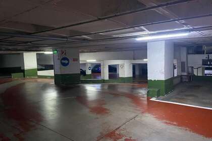 Parking space in Madrid. 