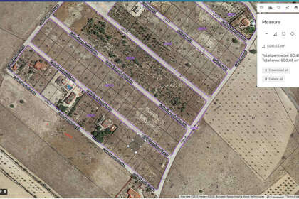 Plot for sale in Salinas, Alicante. 