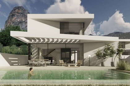 Cluster house for sale in Polop, Alicante. 