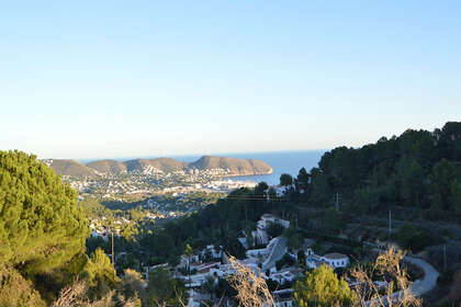 Plot for sale in Moraira, Alicante. 