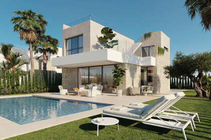 Cluster house for sale in Finestrat, Alicante. 