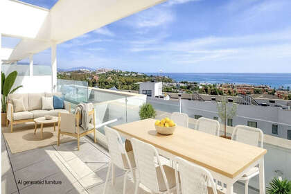 Penthouse for sale in Casares, Málaga. 