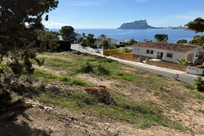 Plot for sale in Benissa, Alicante. 