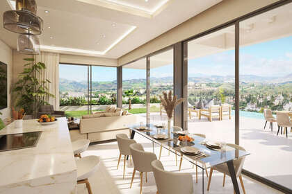 Cluster house for sale in Mijas Golf, Málaga. 