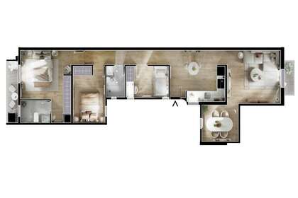 Flat for sale in Barcelona. 