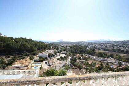 Bygninger i Moraira, Alicante. 