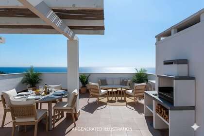 Penthouse for sale in Casares, Málaga. 