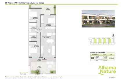 House for sale in Alhama de Murcia. 